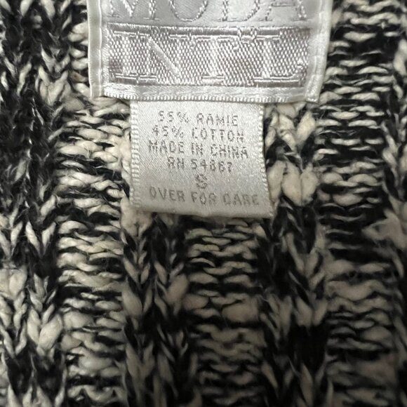 Moda International Marled Knit Button-Front Cardigan - Picture 5 of 7